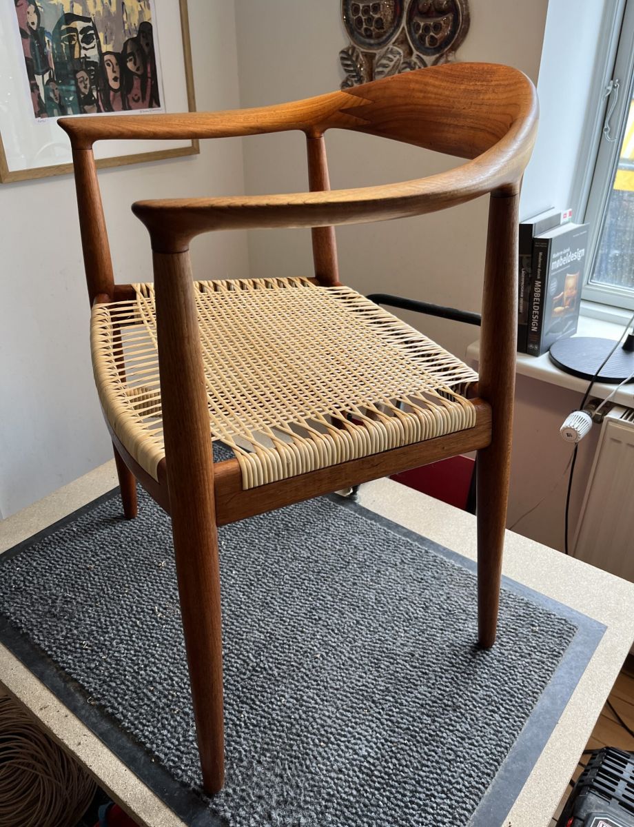 Hans J Wegner og PP Møbler - The Chair 501 med sjeneflet