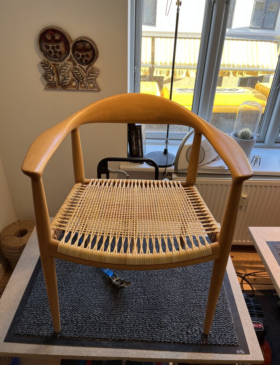 Hans J Wegner og PP Møbler - The Chair 501 med sjeneflet